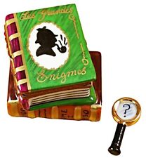 Rochard Limoges Sherlock Holmes Books Trinket Box picture