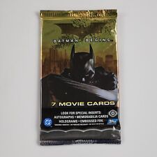 2005 Topps Batman Begins Movie Trading Card Pack New Sealed 7 Cards DC Superhero picture