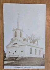 Union Church Kenduskeag ME RPPC Postcard picture