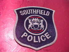 SOUTHFIELD MICHIGAN POLICE PATCH SHOULDER SIZE UNUSED  TYPE 2 picture