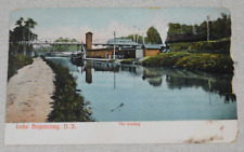 Lake Hopateong New Jersey The Landing postcard picture