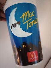 VINTAGE  Mac Tonight McDonald's 32 oz Plastic Collector Cup Coca Cola 1987 picture