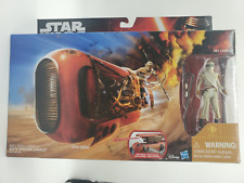 Star Wars The Force Awakens Rey's Speeder with Rey Jakku 3.75 Inch Action Figure picture