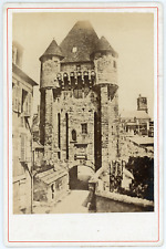 France, Nevers, Porte du Croux Vintage Albumen Print 11 picture