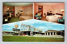 Harrisburg PA-Pennsylvania, Home Ranch Motel, Advertising, Vintage Postcard picture