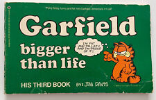 1981 Garfield Bigger Than Life His Third Book By Jim Davis picture