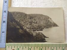 Postcard Cliffs of Boothbay Harbor Maine USA picture