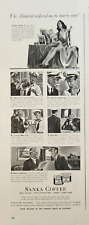 1940 Sanka Coffee Vintage Ad Admiral ordered me to marry you picture