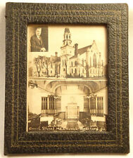 Rockford IL Antique Photograph Court Street Methodist Church picture