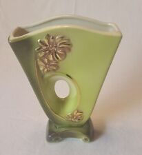 Antique,Mid Century Green Vase, 8