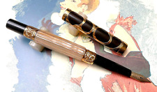 Antique Parker 15 Eyedropper Fountain Pen Abalone Mother of Pearl Barrel CM3401 picture