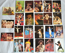 Lot of 23 Collectable USSR Pocket Calendars Soviet Circus 80-s. Russian picture