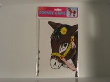 Vintage 1976 pin the tail donkey game Beistle  picture