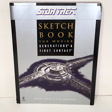 1998 Star Trek The Next Generation Sketch Book The Movies by John Eaves picture