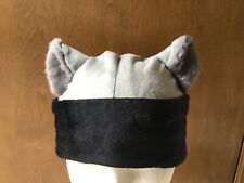 Halloween Kid's Gray CAT KITTY GOTH RAVE COSPLAY CAP KID'S HAT picture
