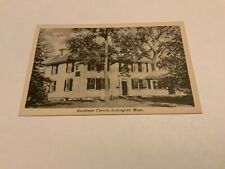 Lexington, Mass. ~ Buckman Tavern - Minute Men Headquarters- Vintage Postcard picture