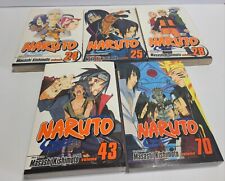Naruto Shonen Jump Viz Media Masashi Kishimoto Lot Of 5 picture