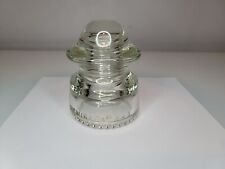 CLEAR CD 165 HEMINGRAY-20 MADE IN U.S.A. GLASS INSULATOR EXCELLENT CONDITION  picture