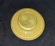 Bartlett Collins Mid Century Glass Yellow Fad Cookie Jar Canister LID ONLY picture