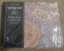 springmaid 180 percale luxury no- iron 50 cotton 50 polyester (Twin Fitted) picture