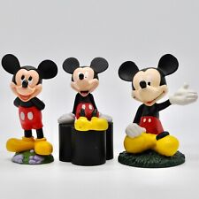 Disney Mickey Mouse Lot of 3 Figures 3 ¾ inch ea picture