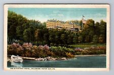 Delaware Water Gap PA-Pennsylvania, The Kittatinny Hotel Vintage c1922 Postcard picture