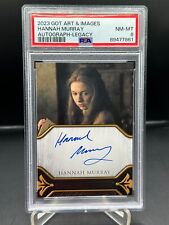 2023 Rittenhouse Game of Thrones Art & Images Hannah Murray Legacy Auto PSA 8 picture