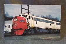 LMH Postcard ALASKA Railroad EMD FP7 FP7-A 1510 BICENTENNIAL Passenger Spirit 76 picture