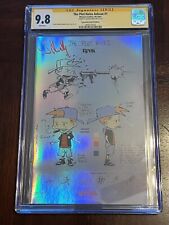 The Plot Holes Ashcan # 1 Holofoil Cover CGC 9.8 Signed by Sean Murphy SDCC 2023 picture