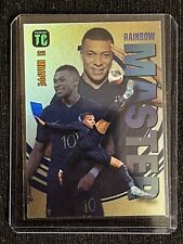 CARD PANINI TOP CLASS 2024 KYLIAN MBAPE FRANCE RAINBOW MASTER # 211 TOTOPLOADER picture