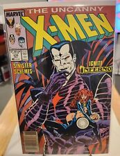 Uncanny X-Men #239 Comic VF/NM 9.0 (1988) 1st Cover Mr. Sinister Newsstand  picture