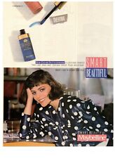 Maybelline Smart Beautiful Cream On Eyeshadow Vintage 1988 Print Ad picture