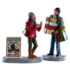Lemax Shopping Teamwork #82584 Figurines picture