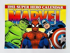 Vintage MARVEL 1993 Super Hero Calendar (14.5” X 10.5”) picture