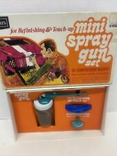 Vintage 1970’s-80’s Sears Mini Spray Gun Kit Airbrush New Old Stock MINT picture