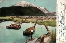 VINTAGE POSTCARD MOUNT DEWEY SKAGWAY ALASKA MAILED IN 1907 picture