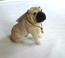 Shar Pei Sitting Figurines Small Resin  by E&S Dog Puppy picture