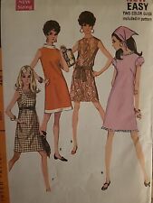 McCalls 9267 - Vintage Dress In 6 Versions - 1968 picture