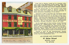Boston MA Postcard Ye Olde Oyster House picture