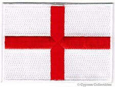 ENGLAND FLAG PATCH ST GEORGES CROSS UK Great Britain embroidered iron-on badge picture