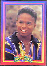 Saban 1994 Power Rangers Zack The Black Ranger Rookie Card #19 RC Collect-A-Card picture