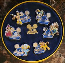 RARE SET Disney PIN Collectible Pins 50th Anniversary Mickey & Friends Sealed picture