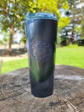 Starbucks 16 oz. Blue Metal Tumbler - 2024 - New picture