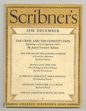 Scribner's Magazine Dec 1935 Vol. 98 #6 VG 4.0 Low Grade picture
