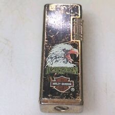 Vintage Harley Davidson Motorcycles Eagle Rollalite Style Lighter Made In Korea picture