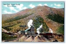 Bisbee Arizona Postcard Spray Shaft Copper Queen Exterior c1910 Vintage Antique picture