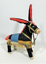ca.1940s-'50s MEXICAN MOHAIR DONKEY / BURRITO DECORATIVE ANIMAL FIGURE picture