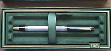 Cross Metropolis  Ballpoint Pen Black Lacquer  & Chrome. In Box Made In Usa picture