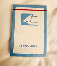 Vintage 1970s PAN AM AIRLINES CLIPPER SHIP PLAYING CARDS Sealed Unused picture