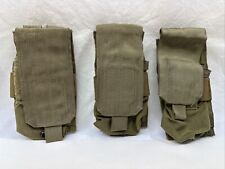 USED x3 Eagle Industries Single 1x2 Rifle  Pouch Khaki SFLCS picture